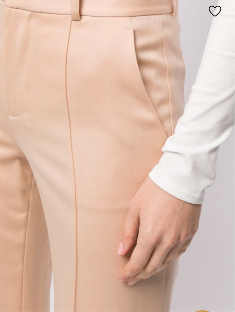 ALICE + OLIVIA PAULA HIGH WAIST PANT WITH BACK SLIT SIZE 12 NWT $330 - Picture 7 of 13